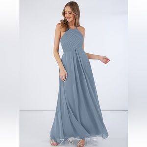 NWT AZAZIE DRESS IN DUSTY BLUE